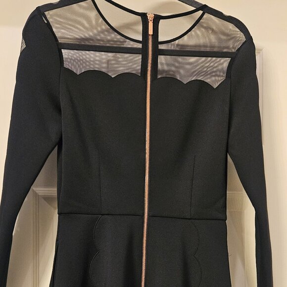 Ted Baker Skater Dress size 1 - Picture 3 of 6